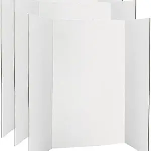 GS169 Tri-Fold Presentation Board | Small Size 28"x40" (70cm x100cm) set of 2pcs