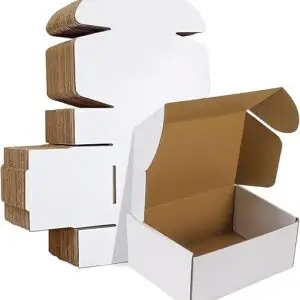 GS165 SAKPHIL 9x6x4 inches Shipping Boxes | White Cardboard Box (Set of 20pcs)