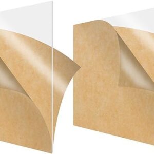 SAKPHIL Acrylic Sheet 3mm Group 30.5 cmx30.5 cm, 1/8" Thick 2-Pack