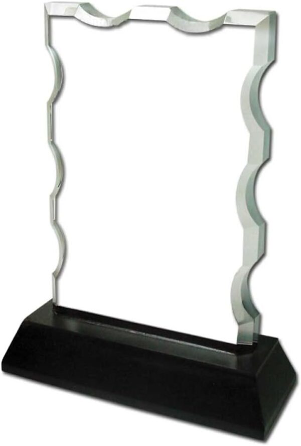 GS133 Crystal Award - Ready Printing with box (18cm x 24cm) - Image 2
