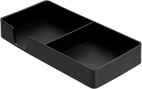 GS109 Basics Stackable Office Letter Organizer Desk Tray - Pack of 2 (Black) - Image 3