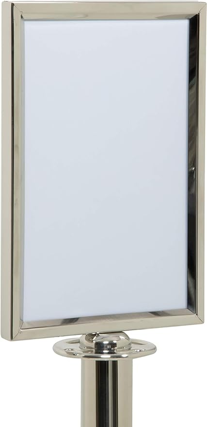 GS103 SAKPHIL Security A4 Portrait Barrier Post Top Sign Holder