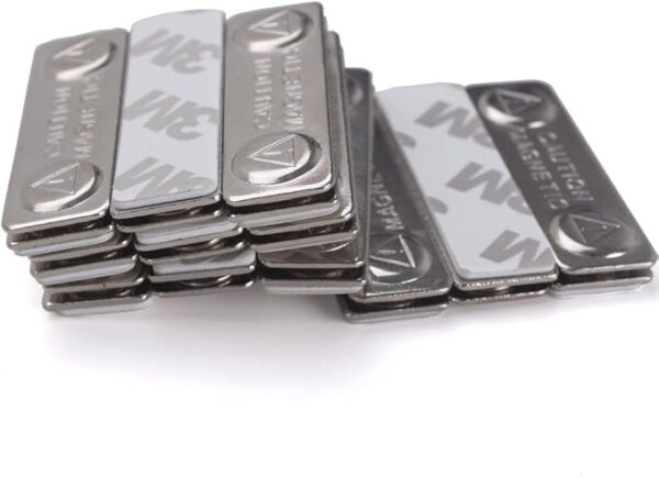 GS115 Magnetic Name Tag Holders, Set of 12 (24 Pieces)