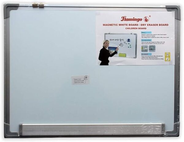 Magnetic White Board Dry Eraser Board (60x90)