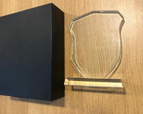 GS132 Crystal Awards with Glass | (130mm x 45mm x 175mm) - Image 4