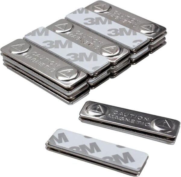 GS115 Magnetic Name Tag Holders, Set of 12 (24 Pieces) - Image 2