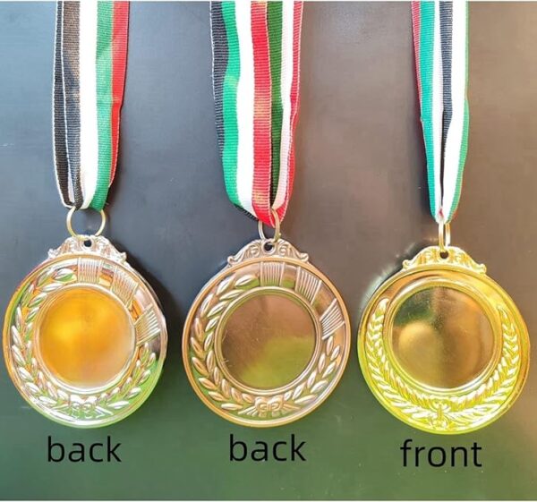 GS129 Set of 3 Standard Medals: Gold, Silver and Bronze - Image 4