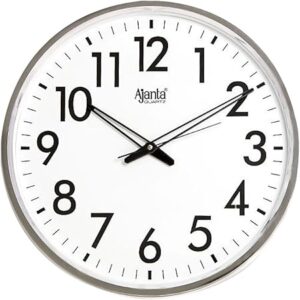 GS123 Ajanta Quartz Wall Clock (41 cm x 41 cm x 4 cm) without Sound