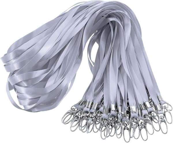 GS119 50Pcs Green Lanyard Badge Lanyards with Swivel Hook - Image 3