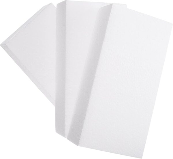 GS144 Thermocol Foam Blocks, 8"x4"x2" Foam Rectangle Blocks Pack of 12