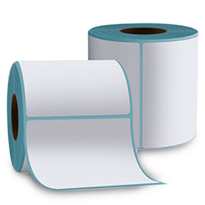 GS111 50mm x 30mm White Food Labels for Catering Food Jars Sticky Stickers